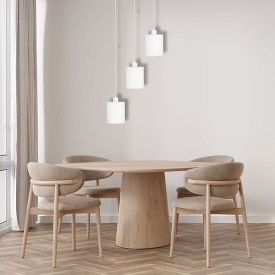 Lampa Wisząca SATINNA 1S Biały