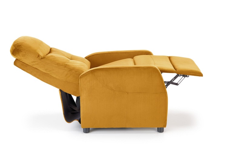 Fotel Wypoczynkowy FELIPE 2 Musztardowy