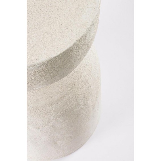 Stolik Kawowy ALBIN D31 Fi31cm Beżowy