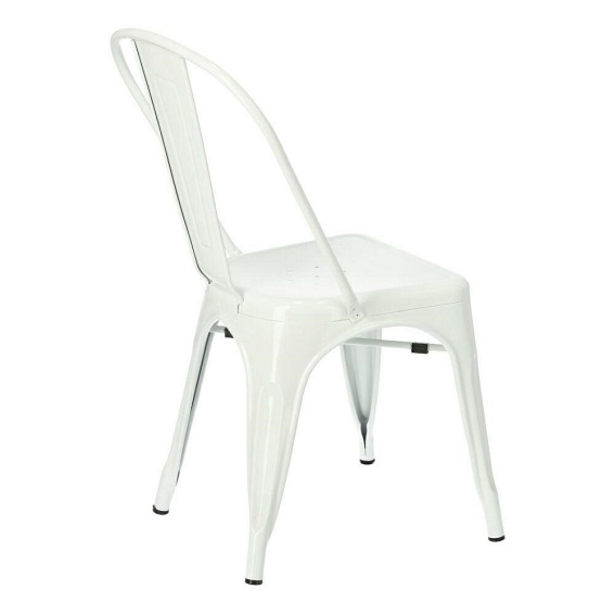 Krzesło PARIS Biały inspirowane Tolix