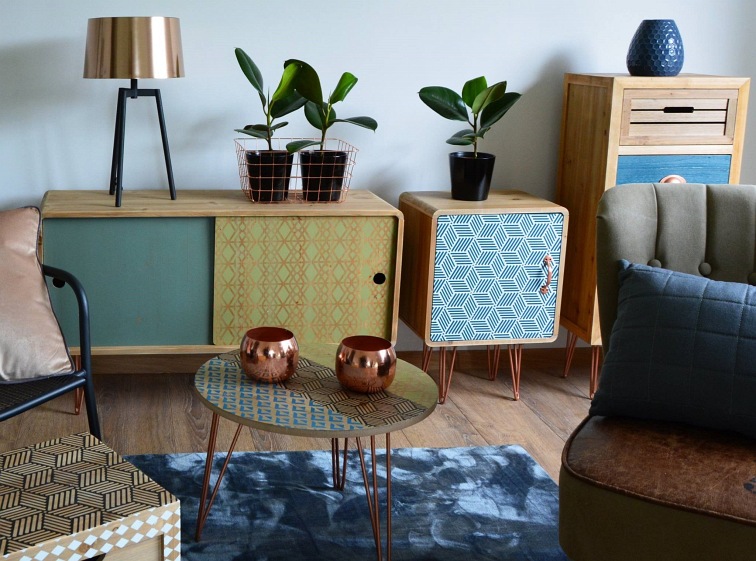 Szafka Nocna Portofino 046 30x40x60 Brązowy