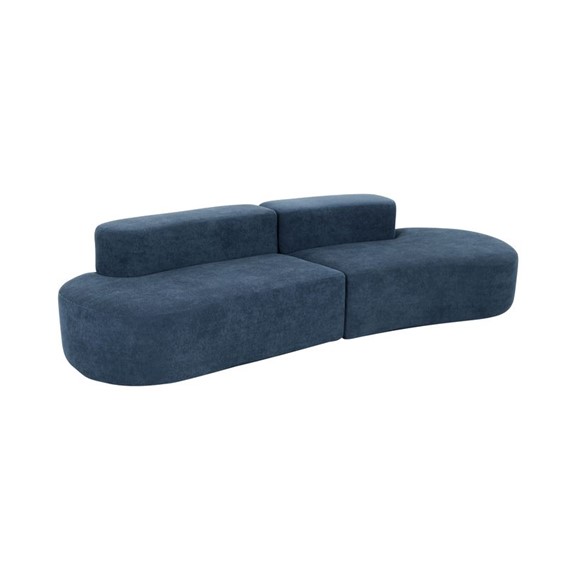 Sofa NUA N75-8 Granatowy