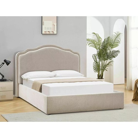 Łóżko FLORENCJA Raven 160x200cm Beżowy