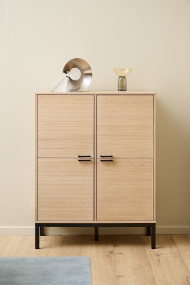 Komoda KENSINGTON Wysoka Dąb Bielony