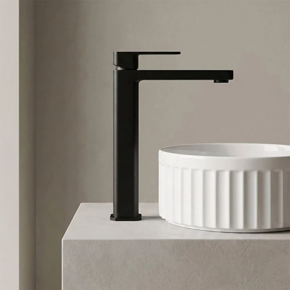 Bateria Umywalkowa Wysoka ARLO Czarny