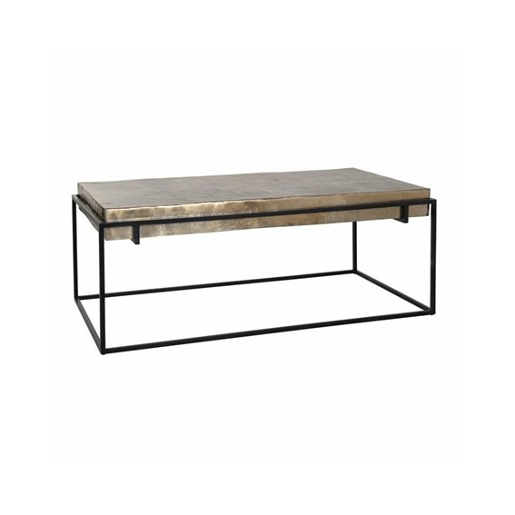 Stolik Kawowy CALLOWAY Czarny/Złoty