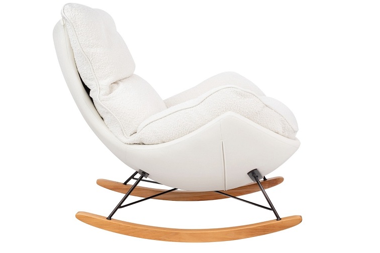 Fotel Bujany OTILIA Biały