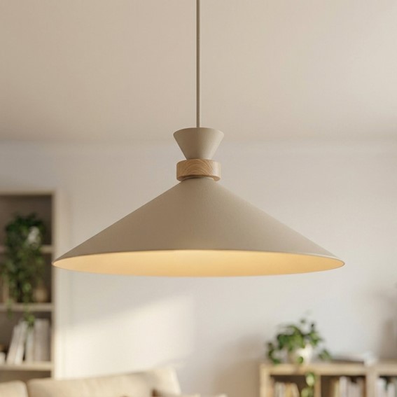 Lampa Wisząca OLIVO 1M Beżowy
