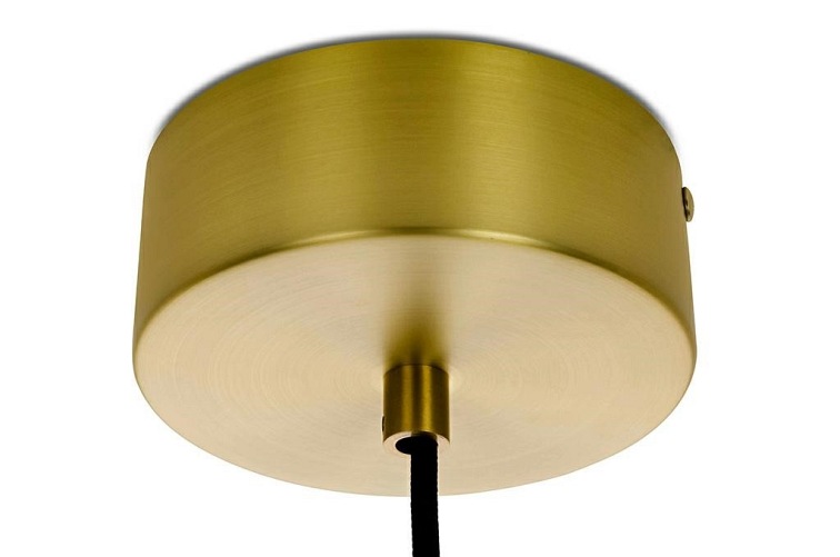 Lampa wisząca CHAPLIN 300 mosiądz - LED, szkł
