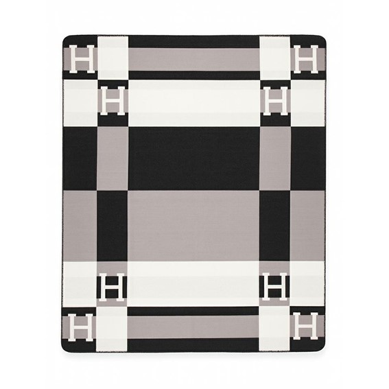 Koc SHP PARIS HOME 135x170 Czarny/Szary