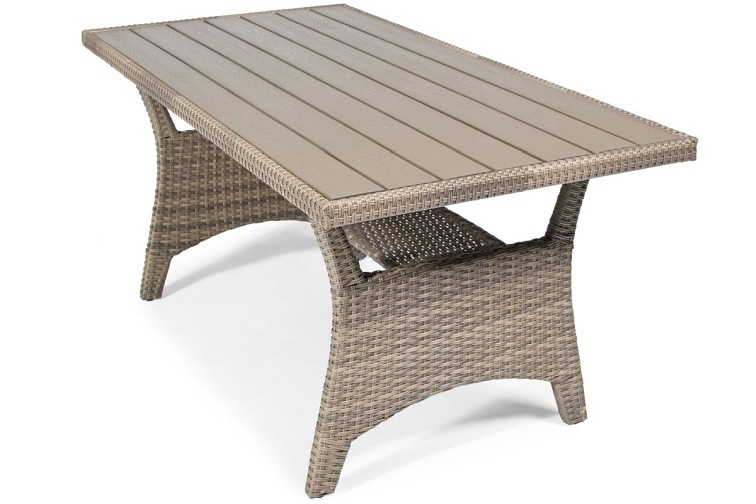 Narożnik Ogrodowy Sztokholm 6-Osobowy Cappuccino