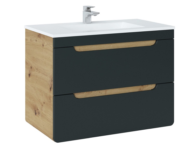Szafka pod Umywalkę Aruba Cosmos 821 46x80x59 Dąb Craft