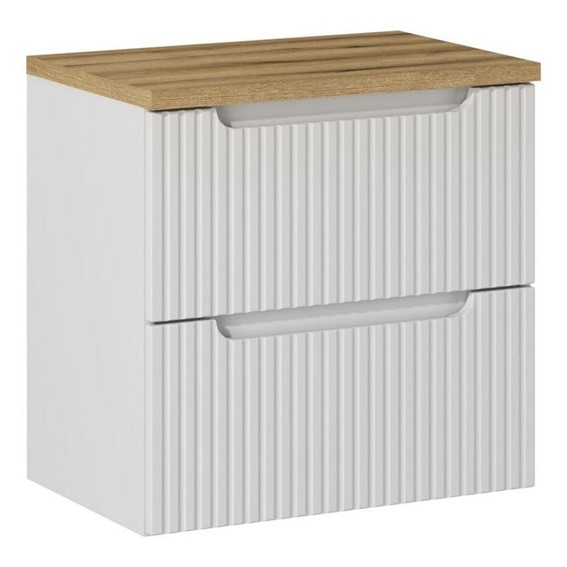 Zestaw Meblowy NOVA 60cm Biały/Dąb