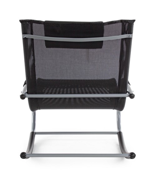 Leżak Ogrodowy ROGER Czarny