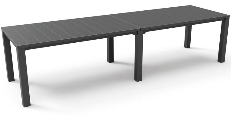 Zestaw Ogrodowy Julie 10-Osobowy Grafit