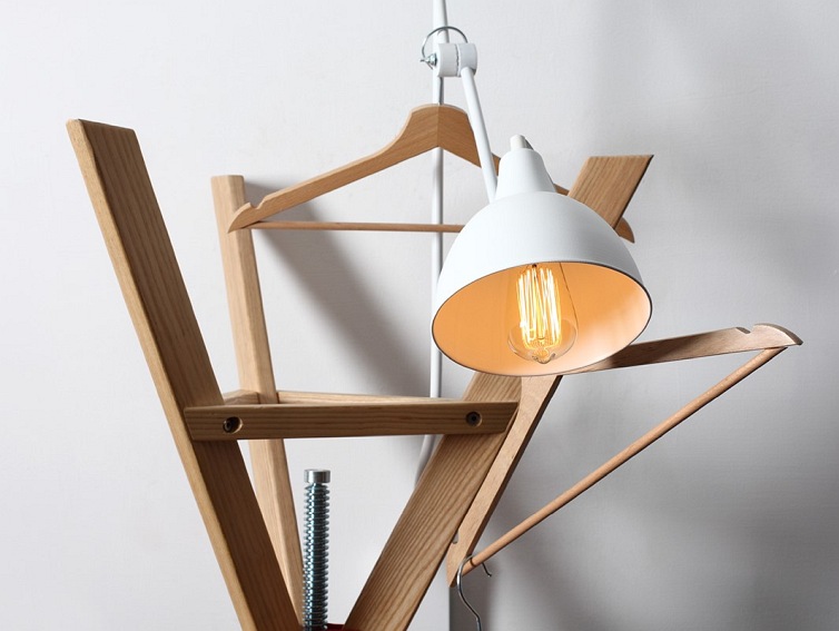 Lampa ścienna COBEN WALL – biały