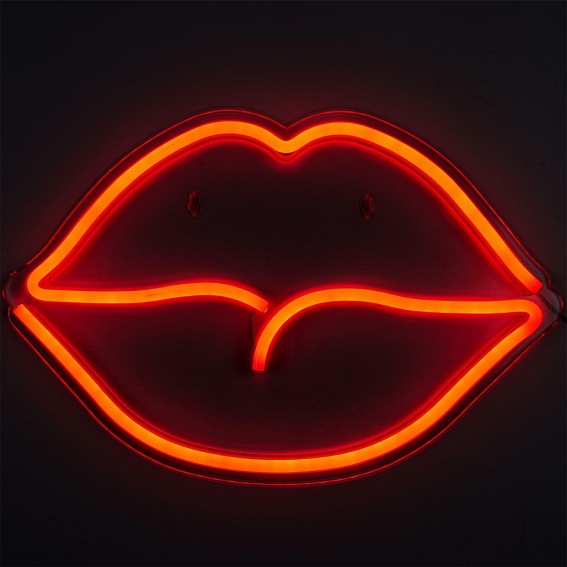 Lampa LED Neon Usta 2x42x28