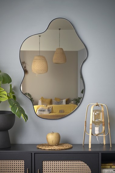 Lustro Ścienne ESSENT Czarny