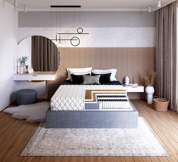 Materac FAMILY MAX DOUBLE 80x200 Premium Jersey