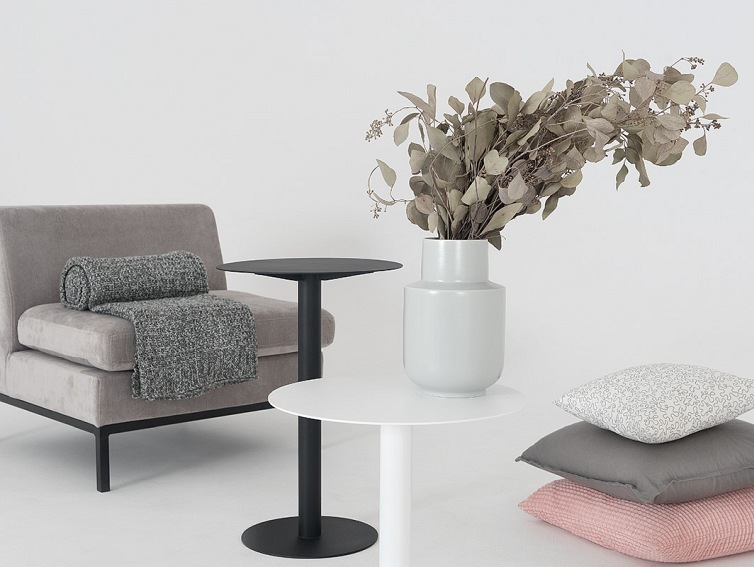 Stolik Kawowy OSCAR METAL 40 Czarny