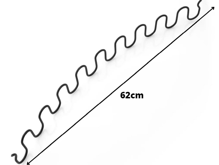 Sprężyna Falista 620mm 25 szt.