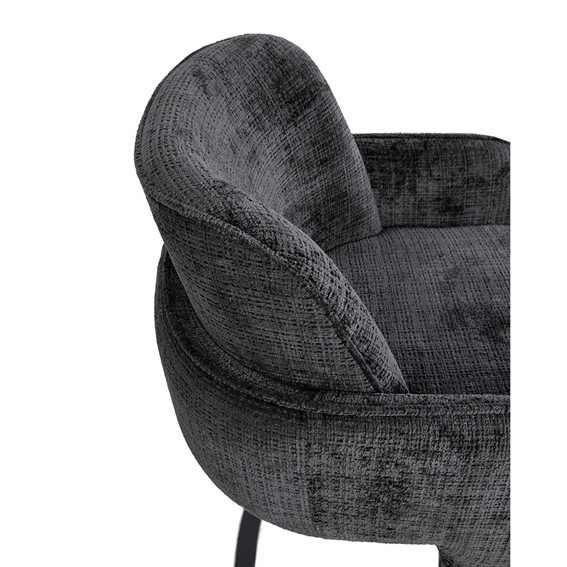 Krzesło BORA Czarny