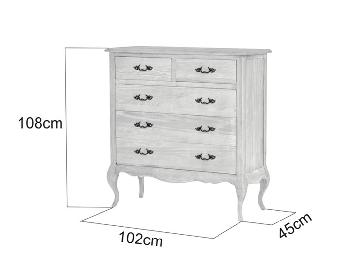 Komoda VENEZIA OAK VEO874 Jasny Dąb