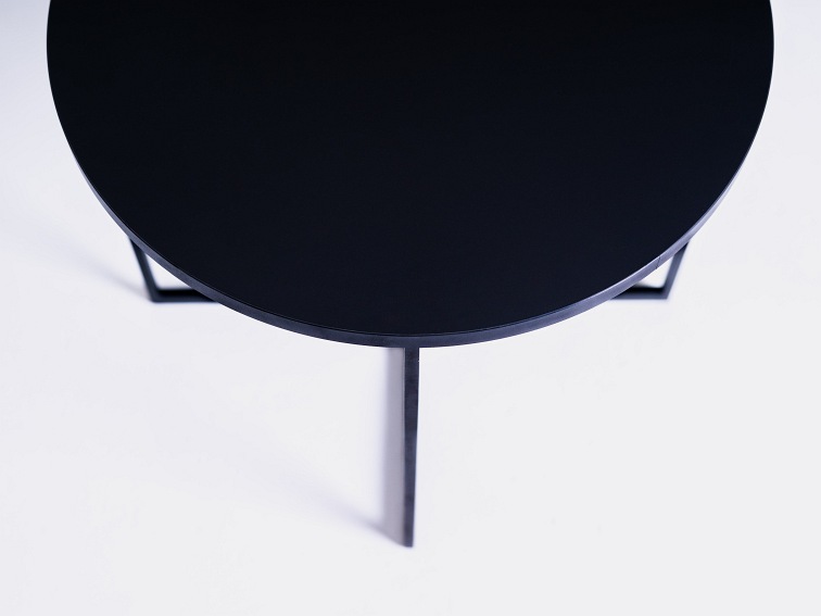 Stół Kawowy NIKO fi50 Czarny