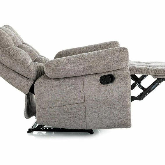 Fotel Rozkładany ATOS RAVEN Szary