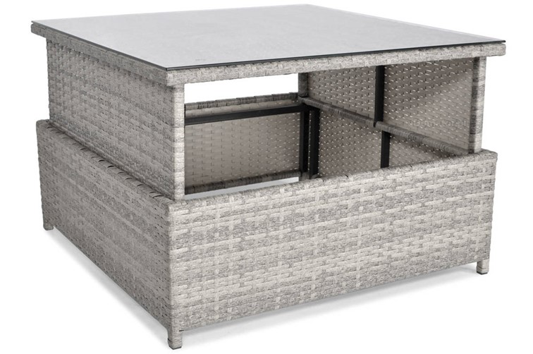 Zestaw Ogrodowy MALAGA COMFORT 4-Osobowy Szary