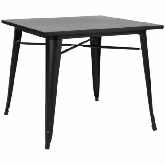 Stół PARIS 80x80 Czarny