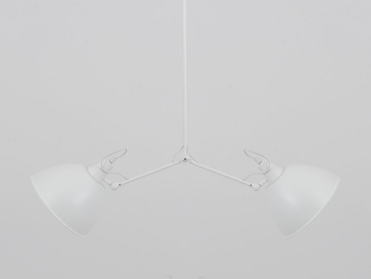 Lampa Wisząca Coben Two Head 26x100x100 Biały