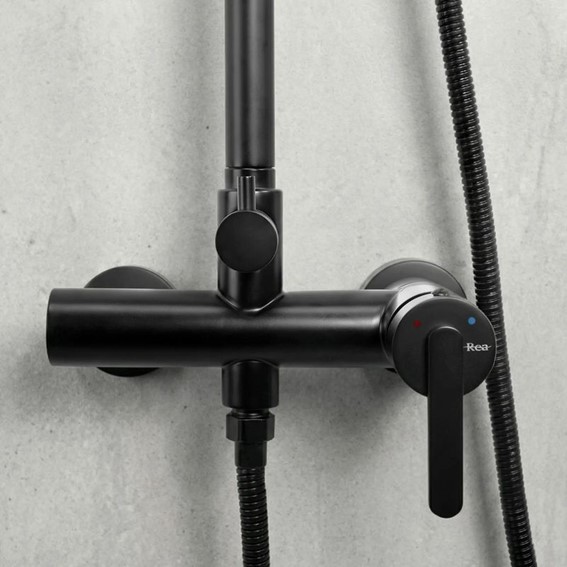 Zestaw Natryskowy ONTARIO Czarny