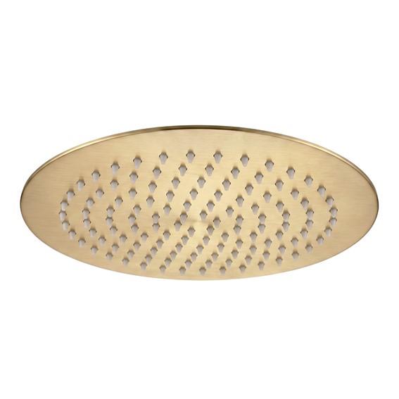 Deszczownica Okrągła JS-P014BG 25cm Złoty Szczotkowany