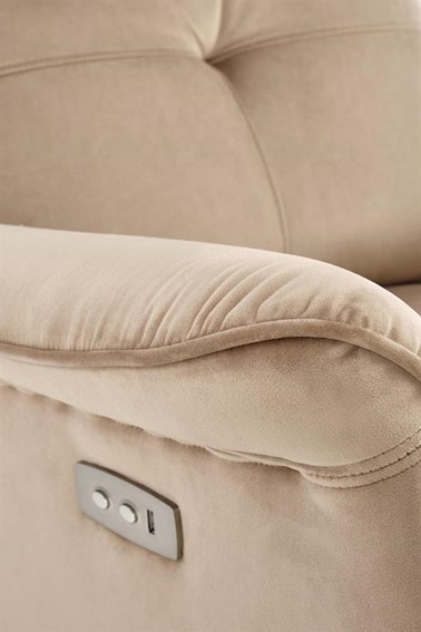 Fotel Rozkładany SEMIR Beżowy