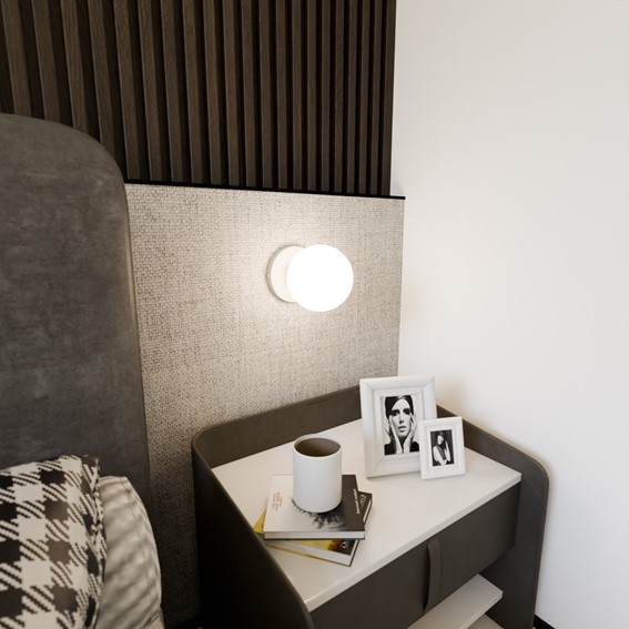 Kinkiet BIOR K1 Biały