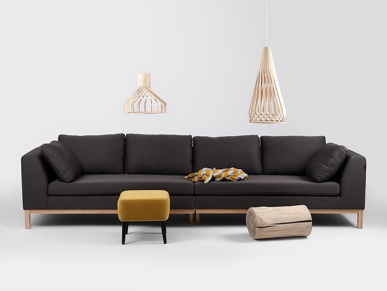 AMBIENT WOOD Sofa modułowa 4 os.