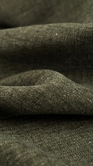 Tkanina LINS 78 Butelkowa Zieleń (1 mb)