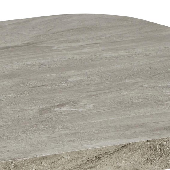 Stolik SOLANO 60x60 Szary/Marmur