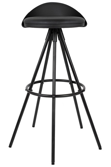 Krzesło Barowe Lanza 76 Czarny