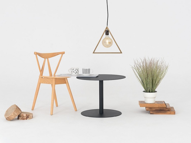 Lampa Wisząca TRIAM Złoty