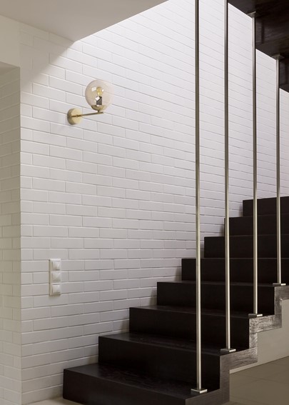 Kinkiet GRAND K-5415 Złoty/Bursztynowy