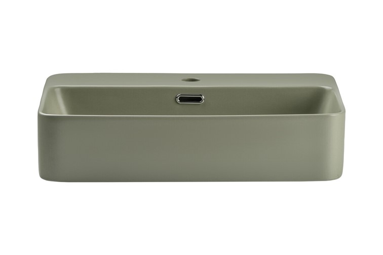 Umywalka Nablatowa TRUST Zielony Mat