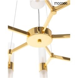 Lampa Wisząca TUBS 10 Złoty
