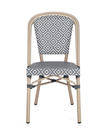 Krzesło Ogrodowe SILVEIRA Czarny