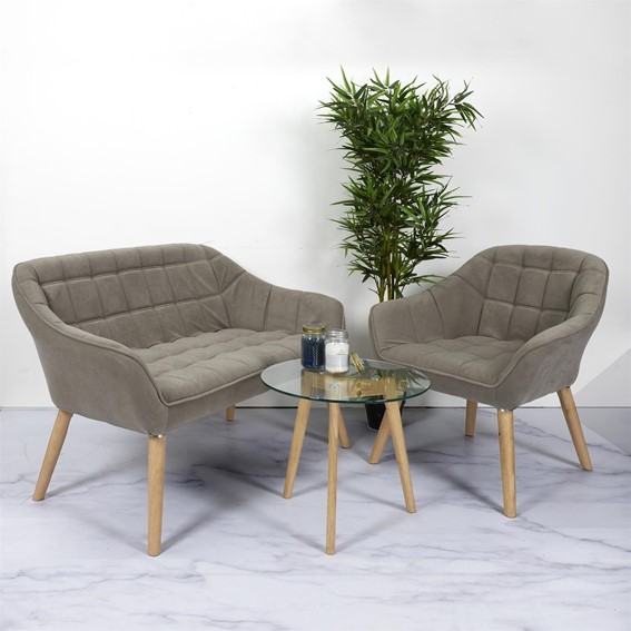 Sofa 2-sobowa MAGNUS Taupe