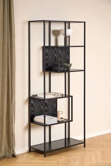 Regał SEAFORD II Czarny