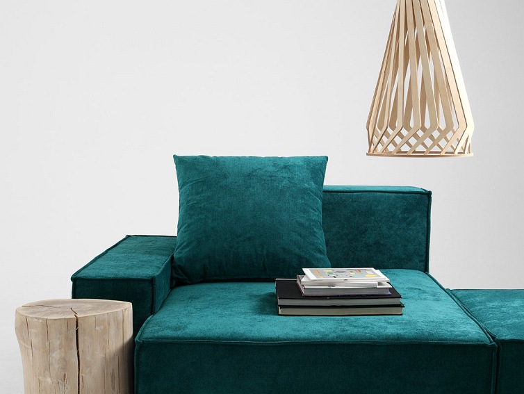 Moduł sofy MODU 130/115 BL