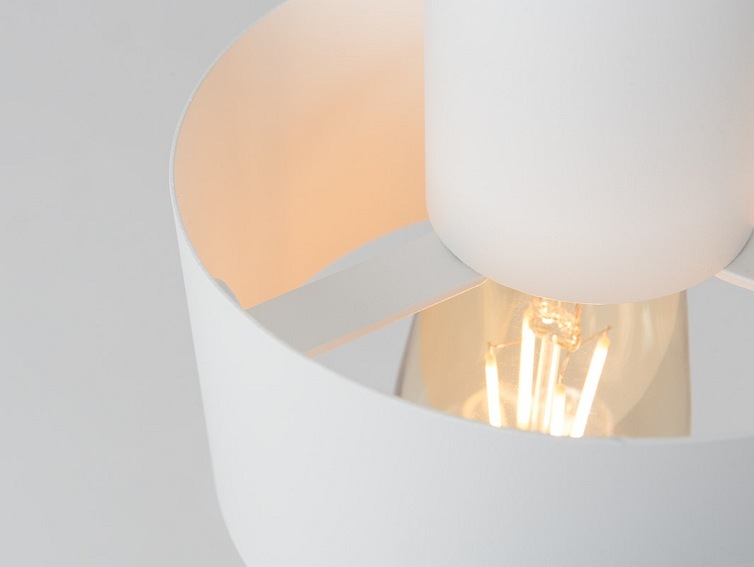 Lampa wisząca FAY 1 S – biały