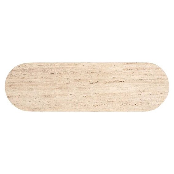 Konsola HAMPTON Beżowy/Brązowy